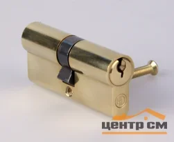 Цилиндр HANDLE DESIGN универсальный 70мм (35х35) ключ/ключ PB латунь