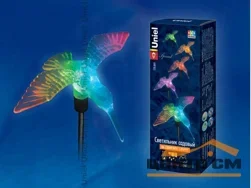 Фигурка садовая Uniel USL-S-105/MT760 Colibri на солнечной батарее