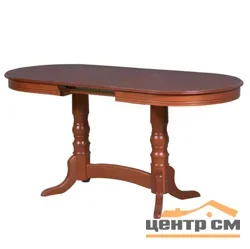 Стол обеденный "Гамма" овальный 1160(1560)х700х760 тон Вишня дуб
