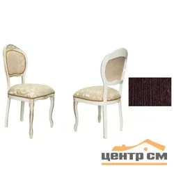 Стул "Адажио" 990х520х500 тон выбеленный, ткань FLORA damask grey