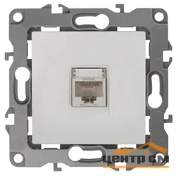 Розетка информационная СП Эра12, слоновая кость (RJ45), арт. 12-3107-02