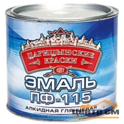 Эмаль ПФ-115 серая 2,7 кг Царицынские краски