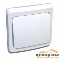 Выключатель одноклавишный СП Этюд 10А бел. SE ВС10-001В Systeme Electric