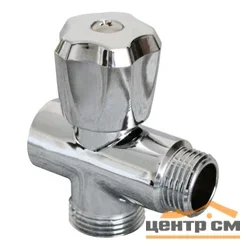 Вентиль трехпроходной FMM 1/2x1/2x3/4 гайка-штуцер-штуцер AQualink