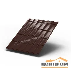 М\черепица Ламонтерра, Purman RAL **, 0.5 мм МеталлПрофиль, 1.19*м2