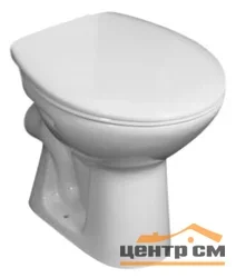 Унитаз JIKA ZETA приставной, выпуск горизонтальный, 35,5х48см