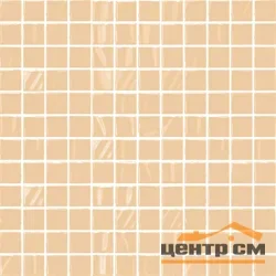 Плитка KERAMA MARAZZI Темари бежевый глянцевый светлая мозаичная 29,8х29,8 арт.20009