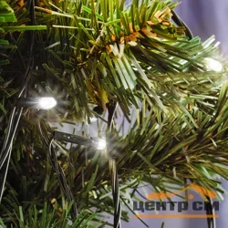Гирлянда линейная электрическая, 100 LED 4000К, 10 м +1.5м черный шнур, CL33 Feron