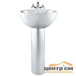 Умывальник с пьедесталом (тюльпан) SANITA LUXE "ART" (САМАРА)
