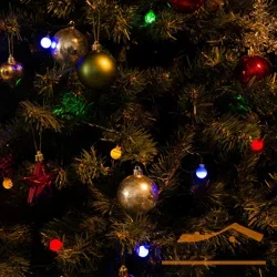 Гирлянда «Разноцветные шарики» с контроллером 20LED, разноцветный, 2,8 м, ULD-S0280-020/DGA MULTI IP20 COLORBALLS