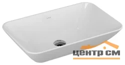Умывальник-чаша прямоугольный VITRA Geo 60см белый 4425B003-0016
