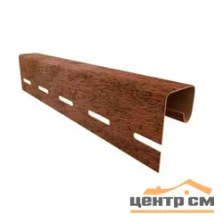 J-профиль Стоун-Хаус L=3.05м кирпич красный