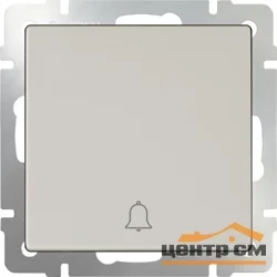Кнопка звонка Werkel слоновая кость, WL03-04-01