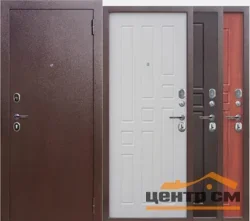 Дверь мет. FERRONI Гарда 8мм 860х2050 "Пр" Металл/ВЕНГЕ МДФ