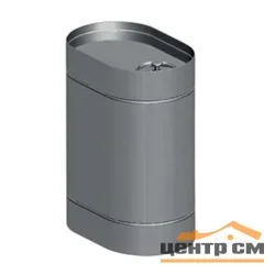 Бак нерж 90л под контур вертикальный 705х305х460 (сталь AISI 439)