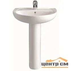 Умывальник с пьедесталом (тюльпан) "GALA ELIA" белый 60х48,5 см