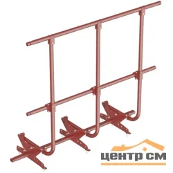 Ограждение кровельное с креплением BORGE, h=0.6 L= 3,00m Zn