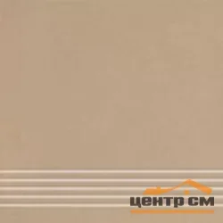 Керамогранит QuadroDecor Техно 300*300*7 ступени серый арт.KDT03A21V