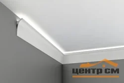 Карниз COSCA для скрытого освещения KX003, 120х45, 2000мм, экополимер