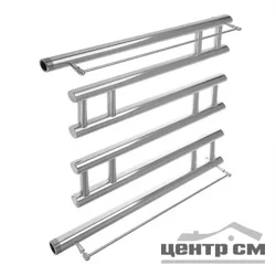 Полотенцесушитель Квадро 3 KS-4 600х800 1", с полочкой