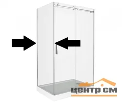 Часть боковая Good Door к ограждению душевому Galaxy SP-80-C-CH
