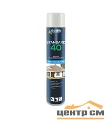 Пена монтажная бытовая BOSTIK Standard 40 500 мл всесезонная (Т-ра перевозки не ниже +5град)