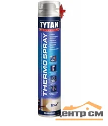 Теплоизоляция напыляемая полиуретановая TYTAN Professional THERMOSPRAY 870 мл