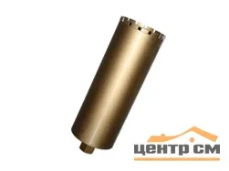 Коронка алмазная по бетону и кирпичу D=152мм, L=450мм, посадка 1 1/4", ПРАКТИКА "Профи"