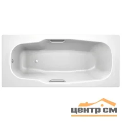 Ванна стальная ATLANTICA 180 х 80 с отв. под ручки и ножками