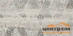 Плитка LAPARET Echo Bomond Декор серый 30х60