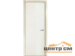 Дверь VERDA ВЕРТИКАЛЬ-1 стекло белое, бьянко 70, шпон
