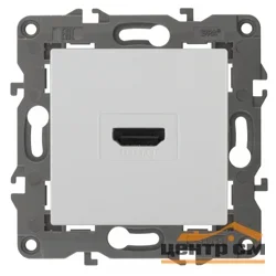 Розетка HDMI Эра22 Elegance белый, арт.14-3114-01