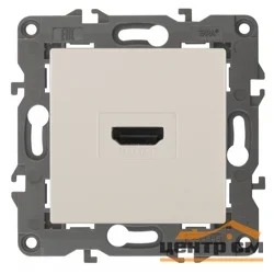 Розетка HDMI Эра22 Elegance слоновая кость, арт.14-3114-02