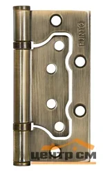 Петля накладная "БАБОЧКА" Punto (Пунто) IN4200W AB (200-2B 100x2,5) бронза (2шт.)