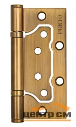 Петля накладная "БАБОЧКА" Punto (Пунто) IN4200W CF (200-2B 100x2,5) кофе (2шт.)