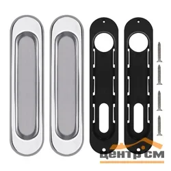 Ручки Punto (Пунто) для раздвижных дверей Soft LINE SL-010 CP хром