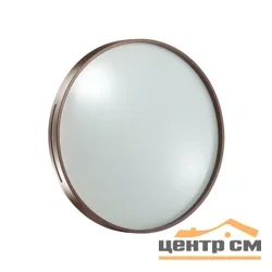 Светильник настенно-потолочный 2075/DL SN 026 пластик LED 48Вт 3000-6500К D390 IP43 пульт ДУ, GETA COFFEE*