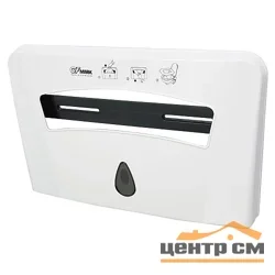 Диспенсер для одноразовых сидений на крышку унитаза Gfmark пластиковый, белый с глазком, арт.913