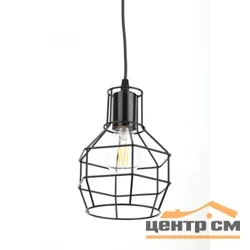 Подвес PL11 BK ЭРА металл, E27, max 40W, d160 мм, черный