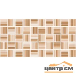 Плитка НЕФРИТ Меланж бежевый декор мозайка 25*50 арт. 09-00-5-10-30-11-440