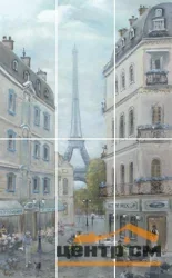 Плитка KERAMA MARAZZI Кантри Шик Панно Париж 60x100x8 арт. VB\A14\6x\7071
