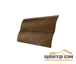 М/сайдинг Блок-Хаус новый (GL) Принт Элит Античный дуб толщина 0,45мм, размер 0,361*0.72 м.п.