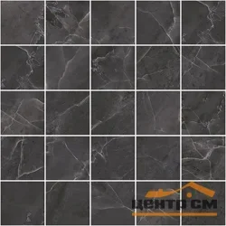 Плитка LAPARET Olimpus Декор мозаичный чёрный 25х25 арт.MM34038
