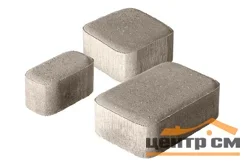 Плитка тротуарная Классико серая (3 элем.172*115*60, 115*115*60, 57*115*60) СИЯН (7,116 м2/поддон)