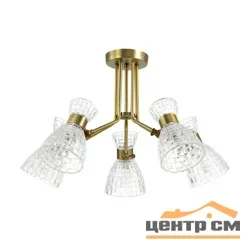 Люстра 3704/5C LN18 174 античная бронза E14 5*40W 220V JACKIE
