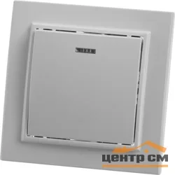 Выключатель одноклавишный СП 220V, 10А, c индикатором, белый (PSW10-9001-01) Эрна STEKKER