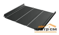Кликфальц Pro Line NEW Grand Line 0,5мм Стальной бархат RAL **(Тип), 0.517*м2