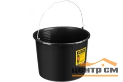 Ведро строительное 20л STAYER, пластмассовое, высокопрочное
