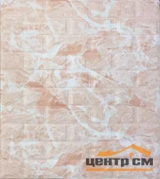 Панель мягкая cамоклеющаяся 3D 700*770*4мм "Кирпич оникс светлый"