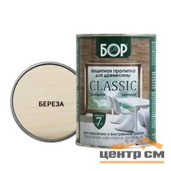 Пропитка защитная БОР CLASSIC тонирующая алкидная матовая береза 0,7кг